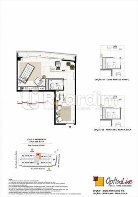 Conheça PLANTAS 10 do imóvel - Sala Comercial À VENDA, Jardim Botânico, Rio de Janeiro, RJ - LASL00016 - 25 PLANTAS 10 - Sala Comercial À VENDA, Jardim Botânico, Rio de Janeiro, RJ - LASL00016 - 25