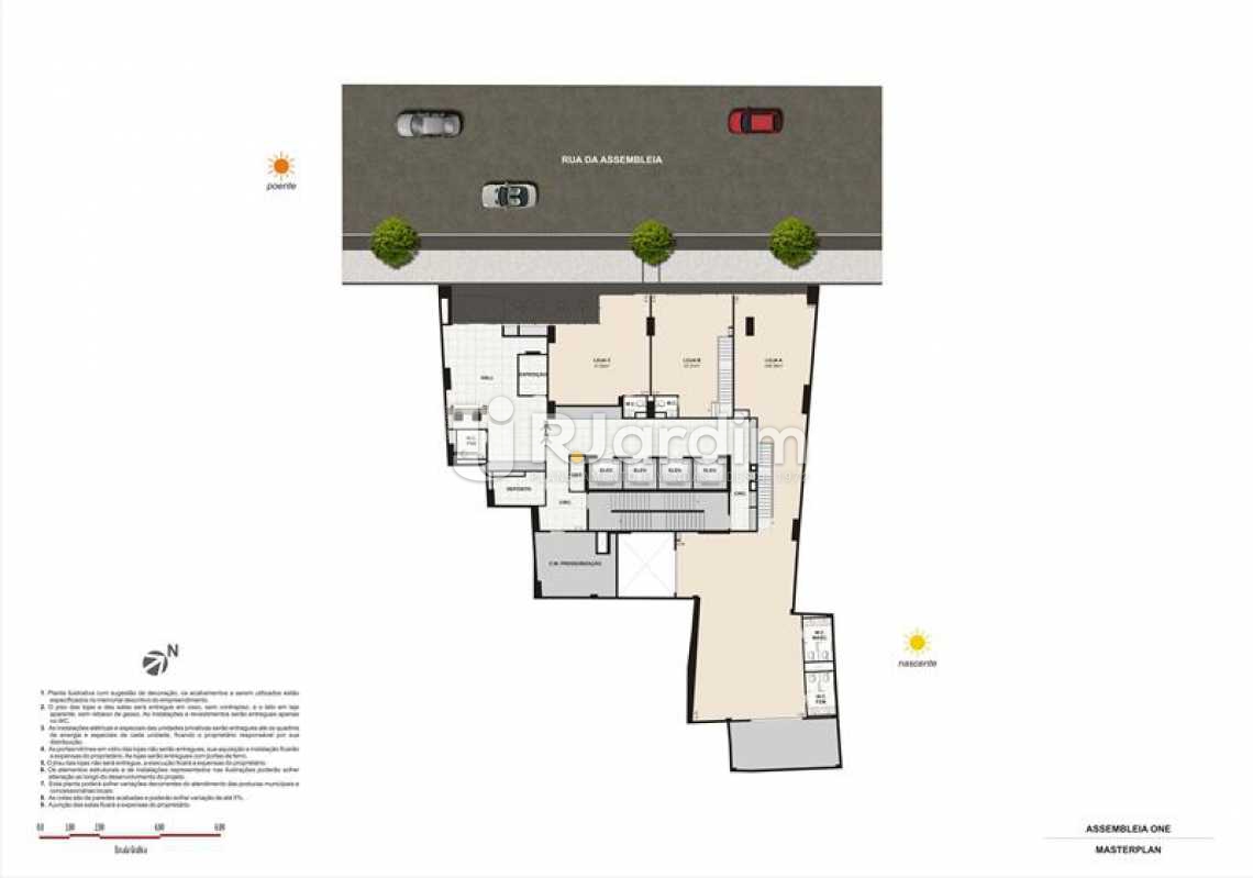Conheça MASTERPLAN do imóvel - Lançamento Assembleia One Imóveis Compra e Venda Imóveis Comerciais Zona Centro Salas E Andares - LASL00035 - 14 MASTERPLAN - Lançamento Assembleia One Imóveis Compra e Venda Imóveis Comerciais Zona Centro Salas E Andares - LASL00035 - 14
