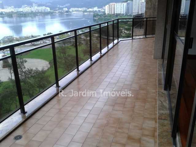 Conheça Varanda do imóvel - Apartamento Lagoa 3 Quartos Aluguel Administração Imóveis - LAAP30353 - 1 Varanda - Apartamento Lagoa 3 Quartos Aluguel Administração Imóveis - LAAP30353 - 1