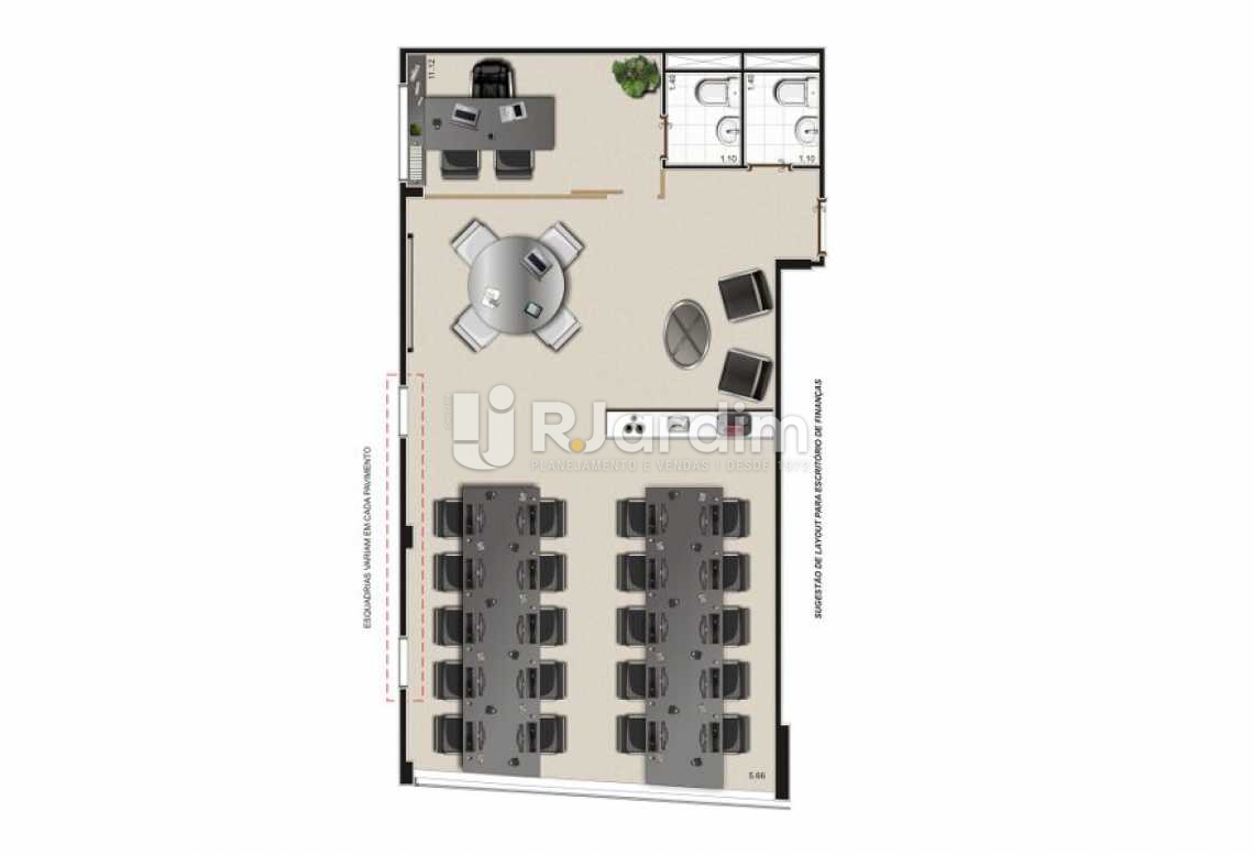 Conheça SALA TIPO do imóvel - Arcos 123 / Sala / Comercial / Centro / Rio de Janeiro RJ - LASL00051 - 19 SALA TIPO - Arcos 123 / Sala / Comercial / Centro / Rio de Janeiro RJ - LASL00051 - 19