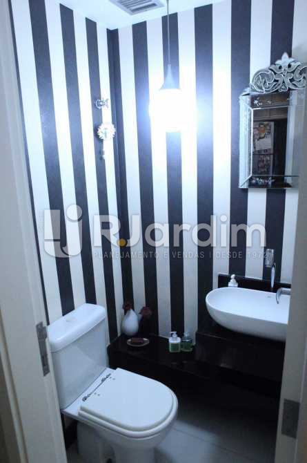 Conheça lavabo do imóvel - Apartamento À VENDA, Leblon, Rio de Janeiro, RJ - LAAP40270 - 24 lavabo - Apartamento À VENDA, Leblon, Rio de Janeiro, RJ - LAAP40270 - 24