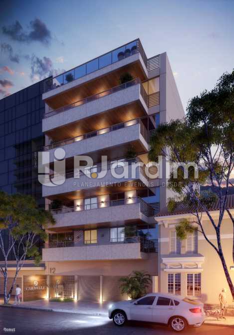 Conheça FACHADA NOTURNA do imóvel - Lançamento Caravelle Residences 3 Quartos Botafogo Rio de Janeiro RJ - LAAP40280 - 9 FACHADA NOTURNA - Lançamento Caravelle Residences 3 Quartos Botafogo Rio de Janeiro RJ - LAAP40280 - 9