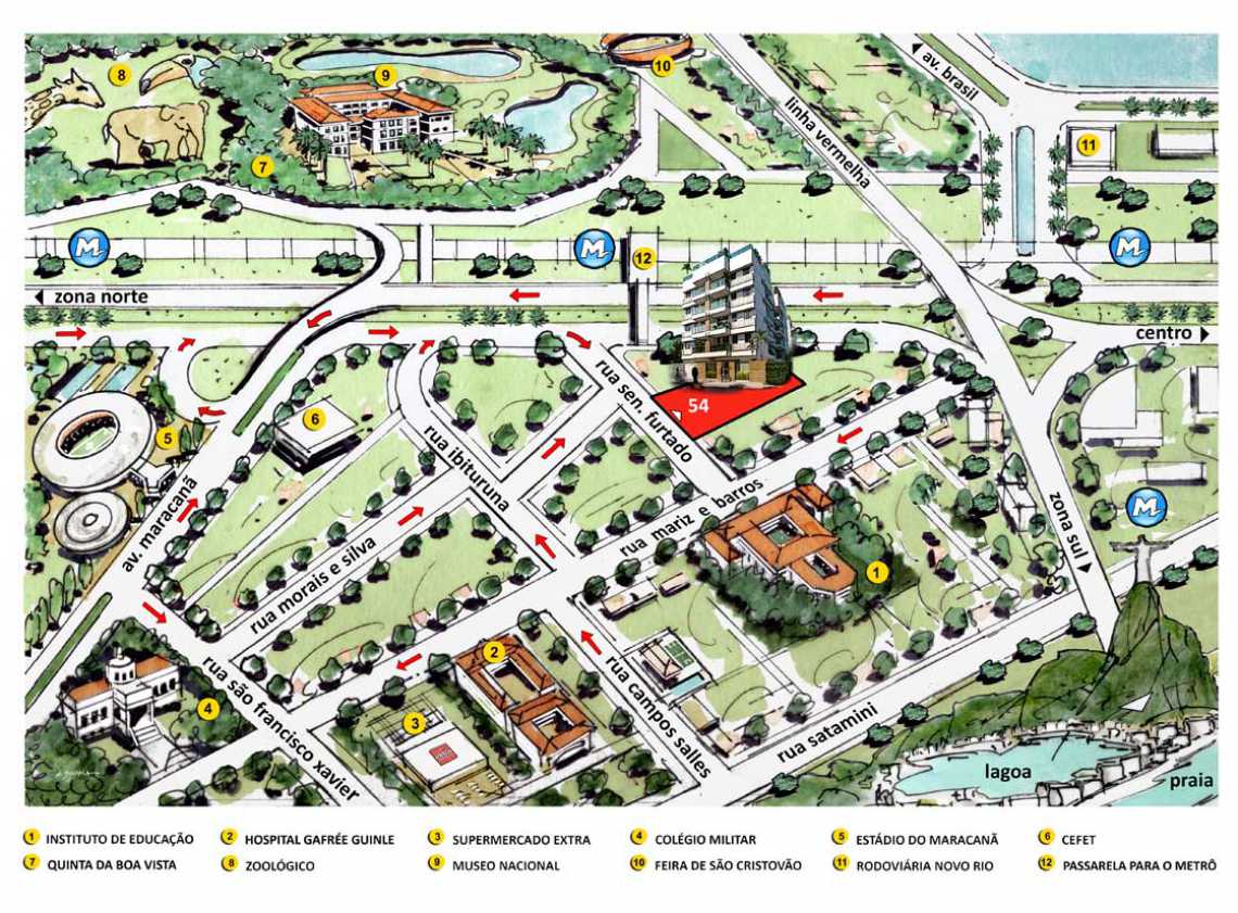Conheça LOCALIZAÇÃO do imóvel - Apartamento À VENDA, Maracanã, Rio de Janeiro, RJ - LAAP20460 - 27 LOCALIZAÇÃO - Apartamento À VENDA, Maracanã, Rio de Janeiro, RJ - LAAP20460 - 27