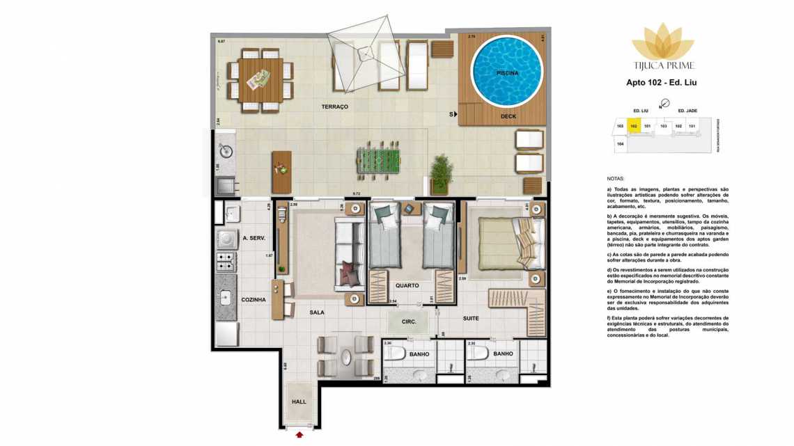 Conheça PLANTA APT 102 do imóvel - Apartamento À VENDA, Maracanã, Rio de Janeiro, RJ - LAAP20460 - 23 PLANTA APT 102 - Apartamento À VENDA, Maracanã, Rio de Janeiro, RJ - LAAP20460 - 23