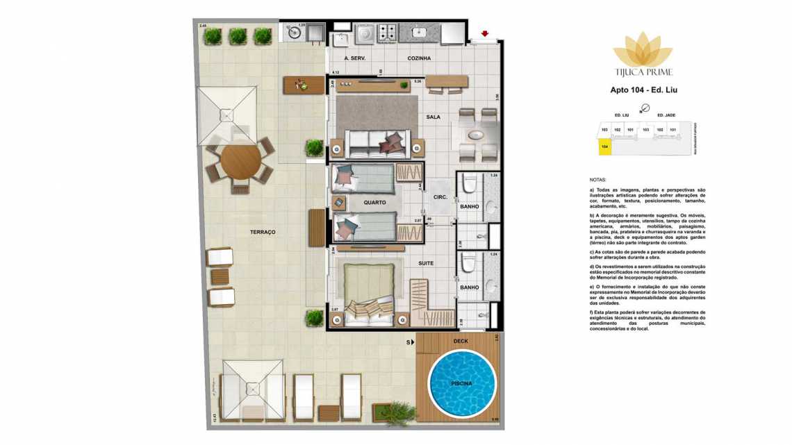 Conheça PLANTA APT 104 do imóvel - Apartamento À VENDA, Maracanã, Rio de Janeiro, RJ - LAAP20460 - 25 PLANTA APT 104 - Apartamento À VENDA, Maracanã, Rio de Janeiro, RJ - LAAP20460 - 25