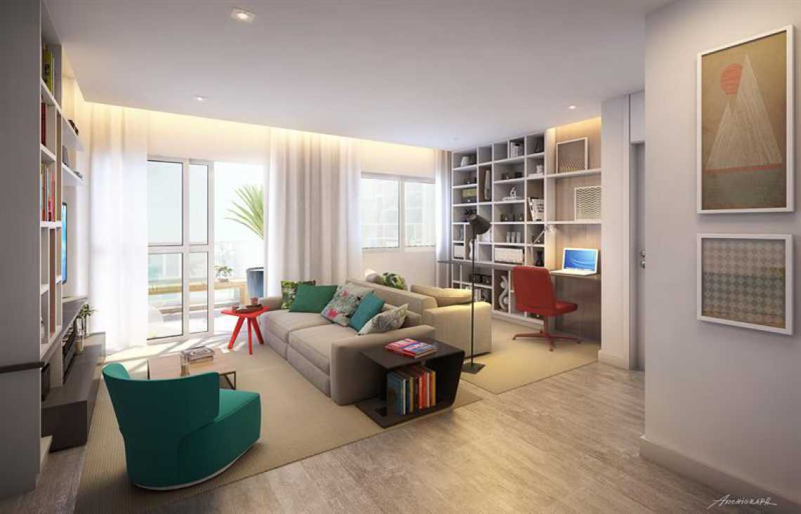 Conheça PERSPECTIVA SALA do imóvel - Apartamento - Padrão / Residencial / Barra da Tijuca - LAAP10127 - 29 PERSPECTIVA SALA - Apartamento - Padrão / Residencial / Barra da Tijuca - LAAP10127 - 29