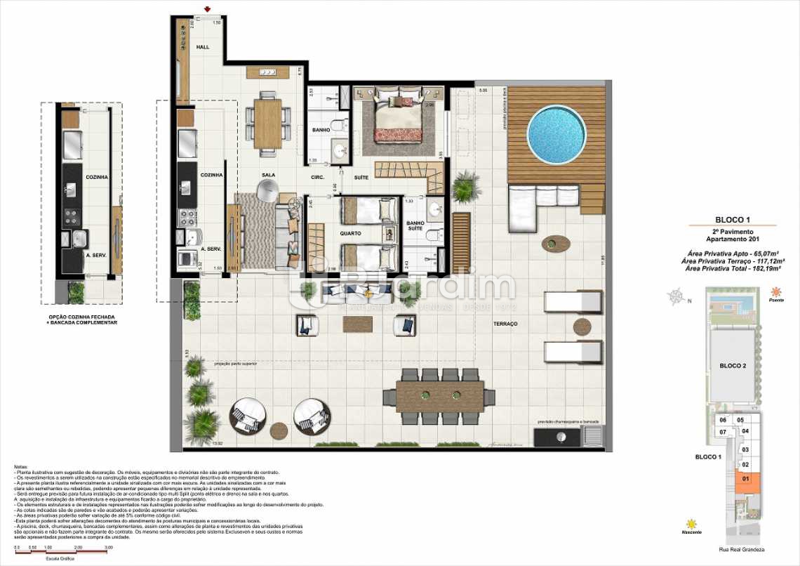 Conheça PLANTA APT GARDEN 201 do imóvel - Loja À VENDA, Botafogo, Rio de Janeiro, RJ - LALJ00040 - 21 PLANTA APT GARDEN 201 - Loja À VENDA, Botafogo, Rio de Janeiro, RJ - LALJ00040 - 21