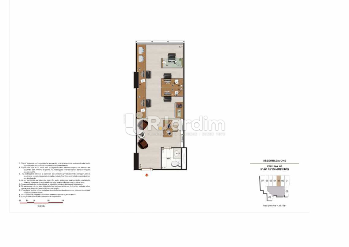 Conheça SALA DE 30,16M² COL 03 do imóvel - Loja À Venda - Centro - Rio de Janeiro - RJ - LALJ00142 - 13 SALA DE 30,16M² COL 03 - Loja À Venda - Centro - Rio de Janeiro - RJ - LALJ00142 - 13