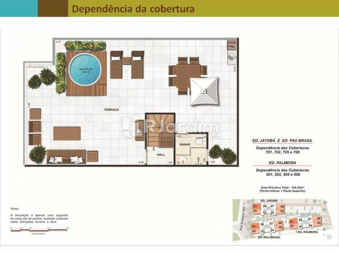 Conheça PLANTA 5 do imóvel - Cobertura À VENDA, Freguesia (Jacarepaguá), Rio de Janeiro, RJ - LACO30098 - 19 PLANTA 5 - Cobertura À VENDA, Freguesia (Jacarepaguá), Rio de Janeiro, RJ - LACO30098 - 19