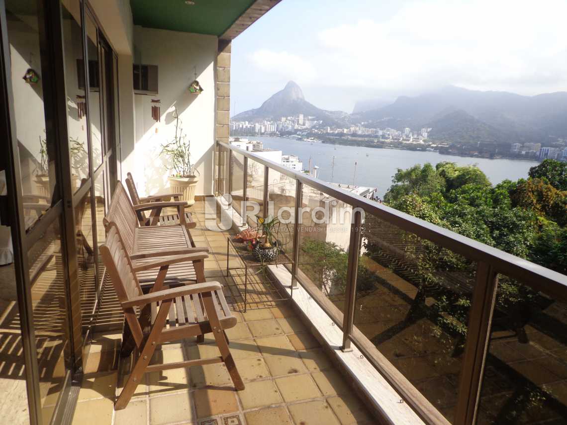 Conheça varanda do imóvel - Apartamento À VENDA, Fonte da Saudade, Lagoa, Rio de Janeiro, RJ - LAAP40333 - 5 varanda - Apartamento À VENDA, Fonte da Saudade, Lagoa, Rio de Janeiro, RJ - LAAP40333 - 5