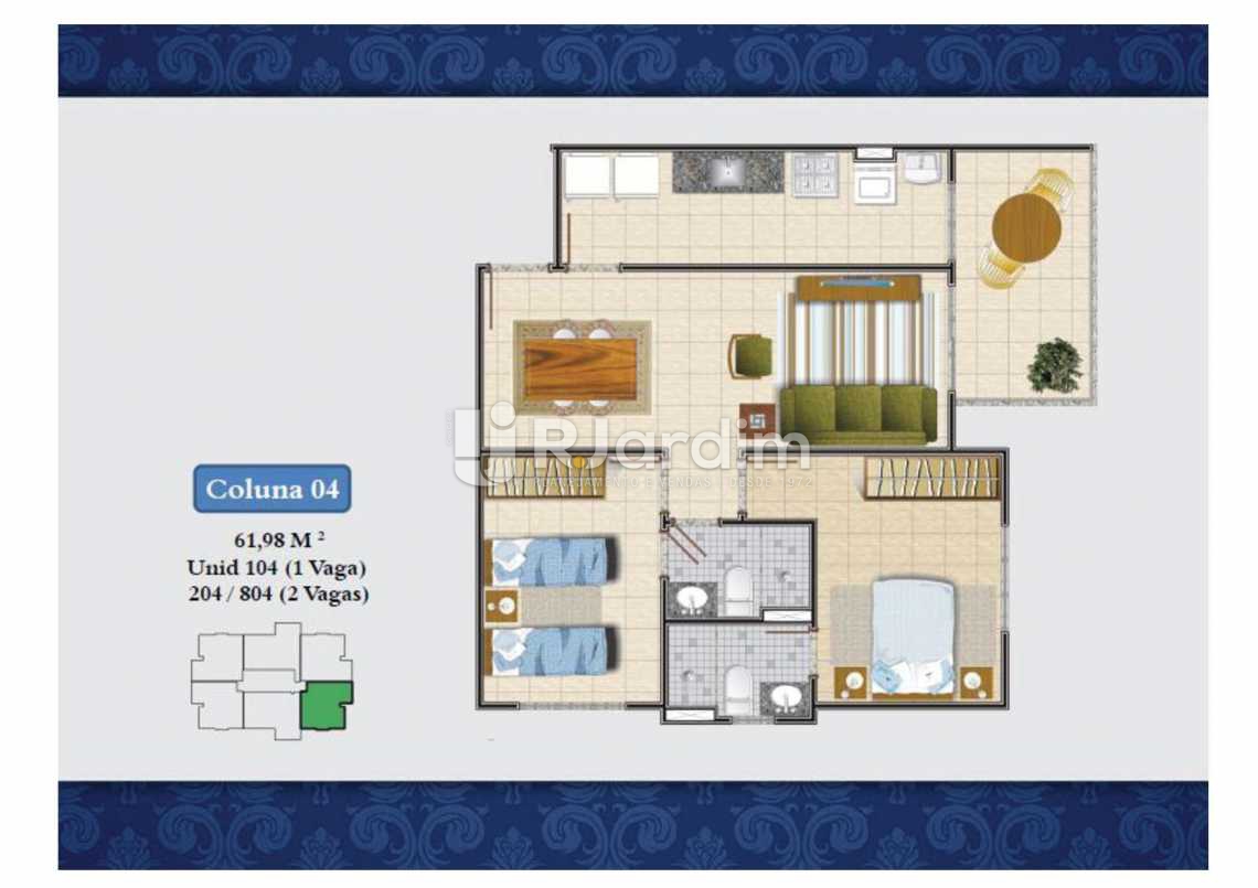 Conheça COL 4 61,98M² UNI 104 204 E 8 do imóvel - Apartamento À VENDA, Méier, Rio de Janeiro, RJ - LAAP20552 - 21 COL 4 61,98M² UNI 104 204 E 8 - Apartamento À VENDA, Méier, Rio de Janeiro, RJ - LAAP20552 - 21