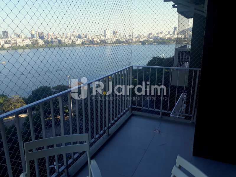 Conheça vista / varanda do imóvel - Compra Venda Avaliação Imóveis Apartamento Lagoa 3 Quartos - LAAP30831 - 3 vista / varanda - Compra Venda Avaliação Imóveis Apartamento Lagoa 3 Quartos - LAAP30831 - 3