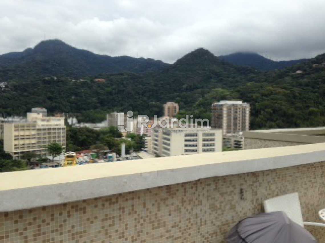 Conheça vista terraço do imóvel - Cobertura À Venda - Gávea - Rio de Janeiro - RJ - LACO30118 - 6 vista terraço - Cobertura À Venda - Gávea - Rio de Janeiro - RJ - LACO30118 - 6