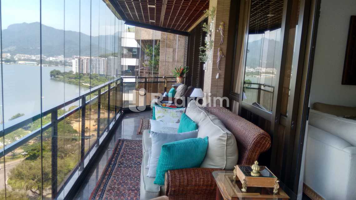 Conheça varanda do imóvel - Compra Venda Avaliação Imóveis Cobertura Lagoa 4 Suítes - LACO40067 - 5 varanda - Compra Venda Avaliação Imóveis Cobertura Lagoa 4 Suítes - LACO40067 - 5