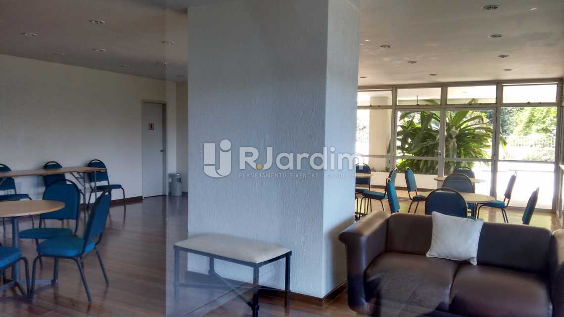 Conheça Salão de festas do imóvel - Compra Venda Avaliação Imóveis Apartamento Lagoa 2 Quartos - LAAP20633 - 24 Salão de festas - Compra Venda Avaliação Imóveis Apartamento Lagoa 2 Quartos - LAAP20633 - 24