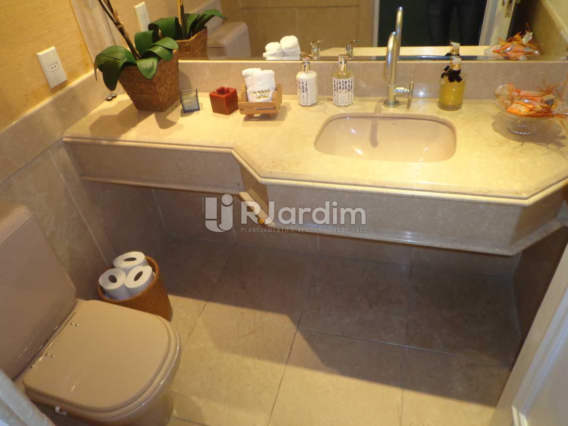 Conheça lavabo do imóvel - Apartamento À VENDA, Leblon, Rio de Janeiro, RJ - LAAP50023 - 11 lavabo - Apartamento À VENDA, Leblon, Rio de Janeiro, RJ - LAAP50023 - 11