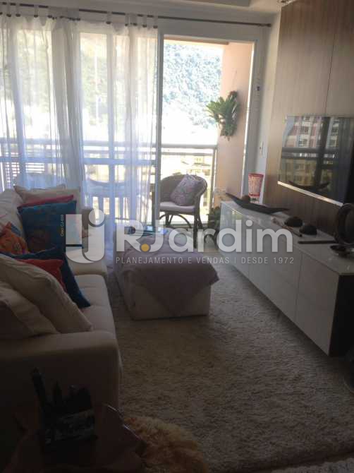 Conheça Sala do imóvel - Compra Venda Avaliação Apartamento 2 Quartos Humaitá - LAAP20696 - 6 Sala - Compra Venda Avaliação Apartamento 2 Quartos Humaitá - LAAP20696 - 6
