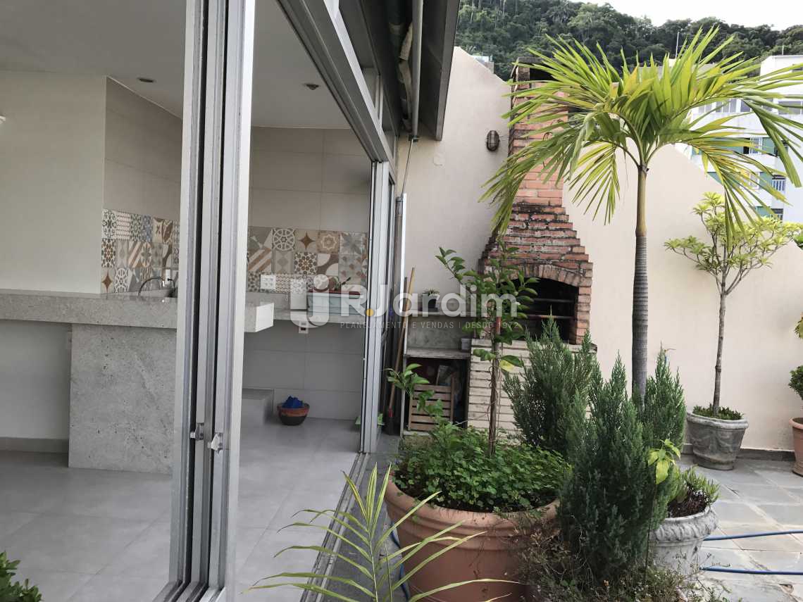 Conheça terraço do imóvel - Cobertura À VENDA, Gávea, Rio de Janeiro, RJ - LACO40076 - 6 terraço - Cobertura À VENDA, Gávea, Rio de Janeiro, RJ - LACO40076 - 6