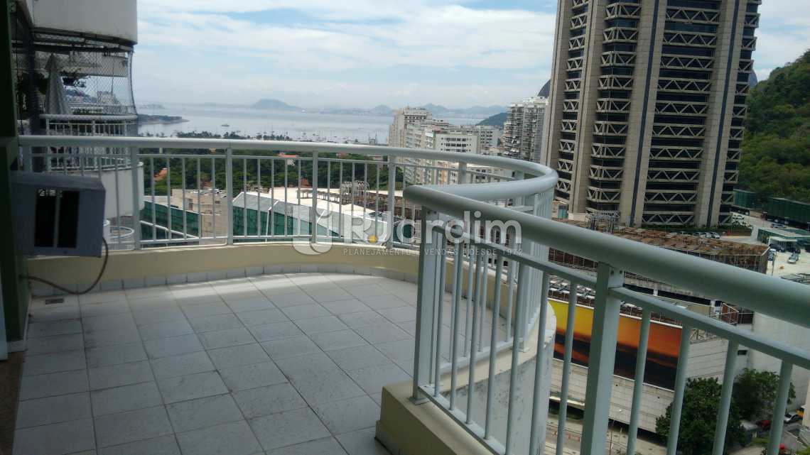 Conheça varanda do imóvel - Imóveis Compra Venda Avaliação Flat Botafogo 3 Quartos - LAFL30003 - 3 varanda - Imóveis Compra Venda Avaliação Flat Botafogo 3 Quartos - LAFL30003 - 3