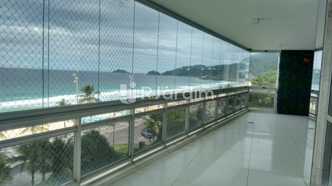 Conheça Varanda do imóvel - Imóveis Aluguel Apartamento São Conrado 4 Quartos - LAAP40456 - 8 Varanda - Imóveis Aluguel Apartamento São Conrado 4 Quartos - LAAP40456 - 8