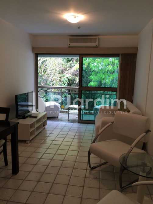 Conheça Sala do imóvel - Apartamento Aparthotel / Residencial / 1 Quarto / Lagoa - LAAP10170 - 7 Sala - Apartamento Aparthotel / Residencial / 1 Quarto / Lagoa - LAAP10170 - 7