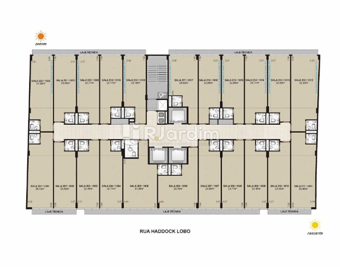 Conheça PLANTA TIPO do imóvel - Loja À VENDA, Tijuca, Rio de Janeiro, RJ - LALJ00060 - 20 PLANTA TIPO - Loja À VENDA, Tijuca, Rio de Janeiro, RJ - LALJ00060 - 20
