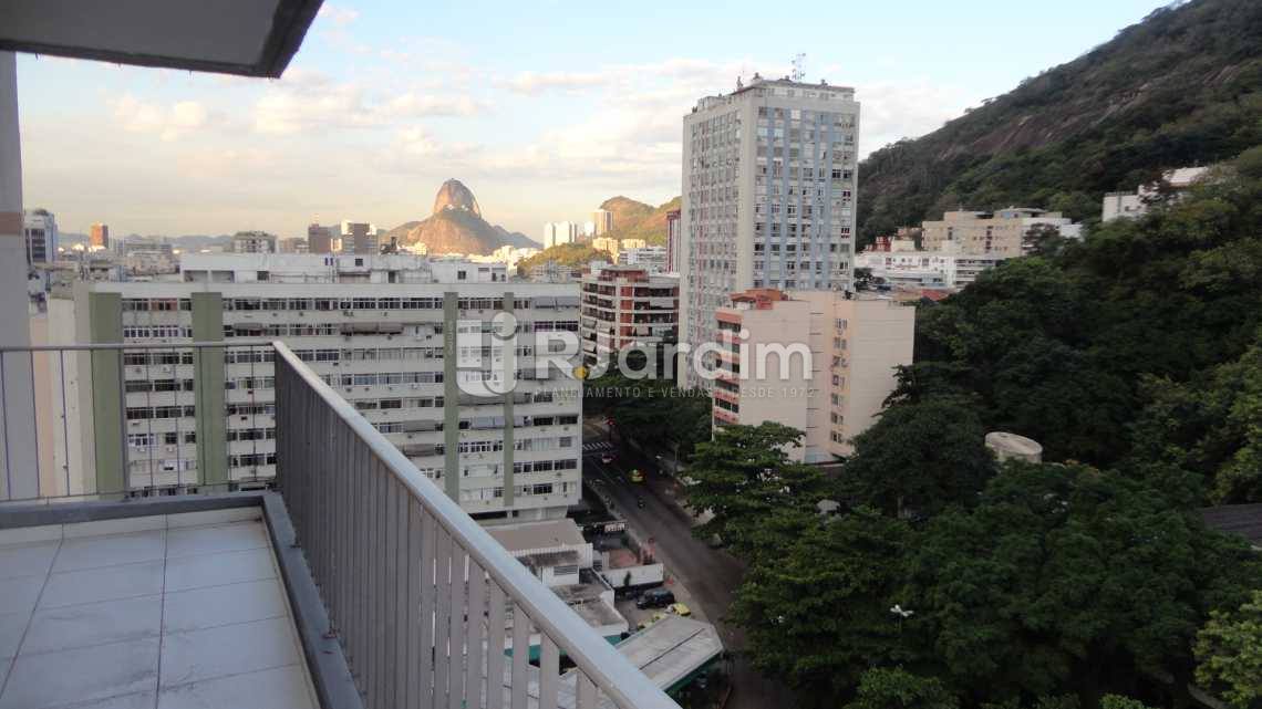 Conheça vista da varanda da sala do imóvel - Imóveis Aluguel Humaitá 2 Quartos - LAAP20819 - 5 vista da varanda da sala - Imóveis Aluguel Humaitá 2 Quartos - LAAP20819 - 5