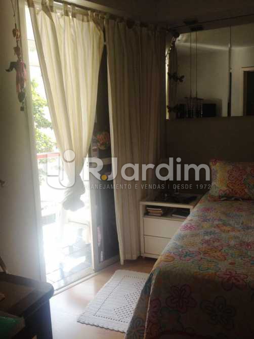 Conheça suíte /varanda do imóvel - Apartamento Lagoa 2 Quartos Garagem - LAAP20861 - 15 suíte /varanda - Apartamento Lagoa 2 Quartos Garagem - LAAP20861 - 15