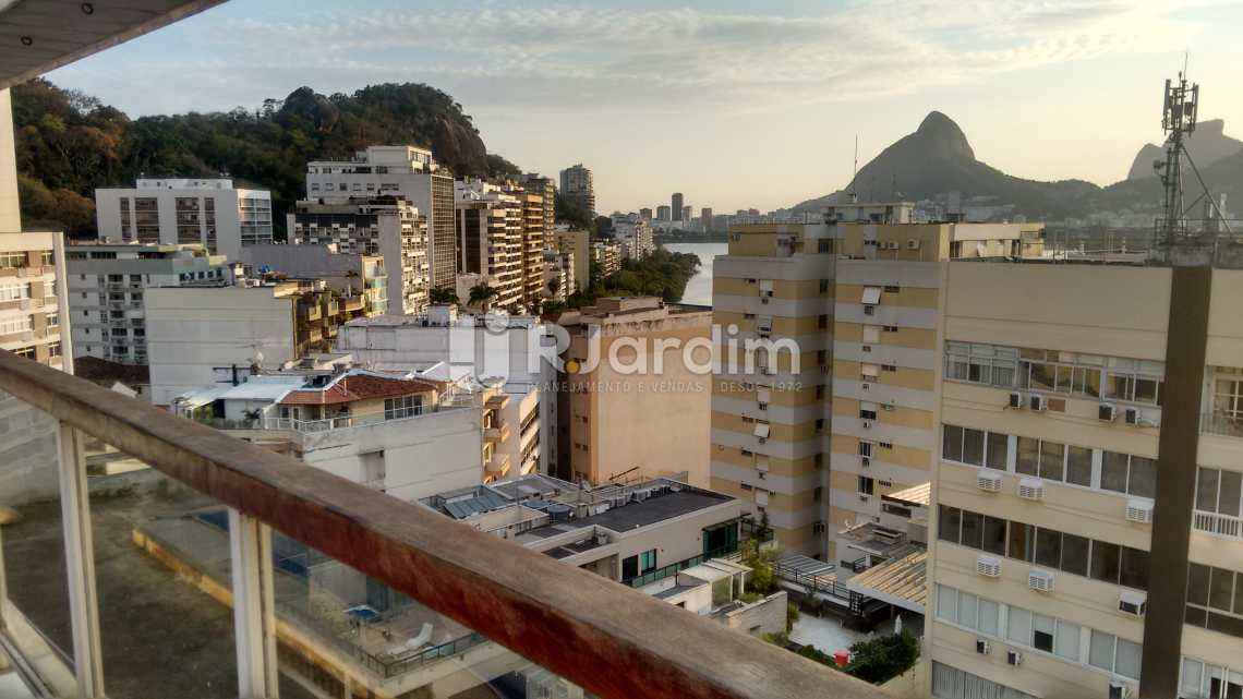 Conheça vista/ terraço do imóvel - Cobertura Residencial Lagoa - LACO40108 - 10 vista/ terraço - Cobertura Residencial Lagoa - LACO40108 - 10