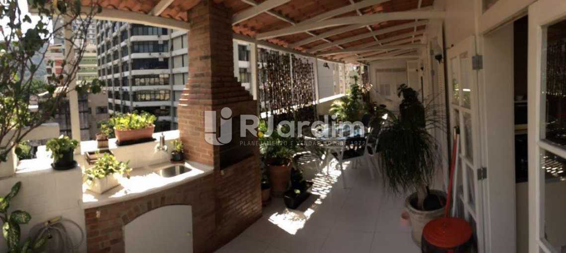 Conheça Churrasqueira do imóvel - Apartamento Padrão Residencial Botafogo - LACO30176 - 6 Churrasqueira - Apartamento Padrão Residencial Botafogo - LACO30176 - 6