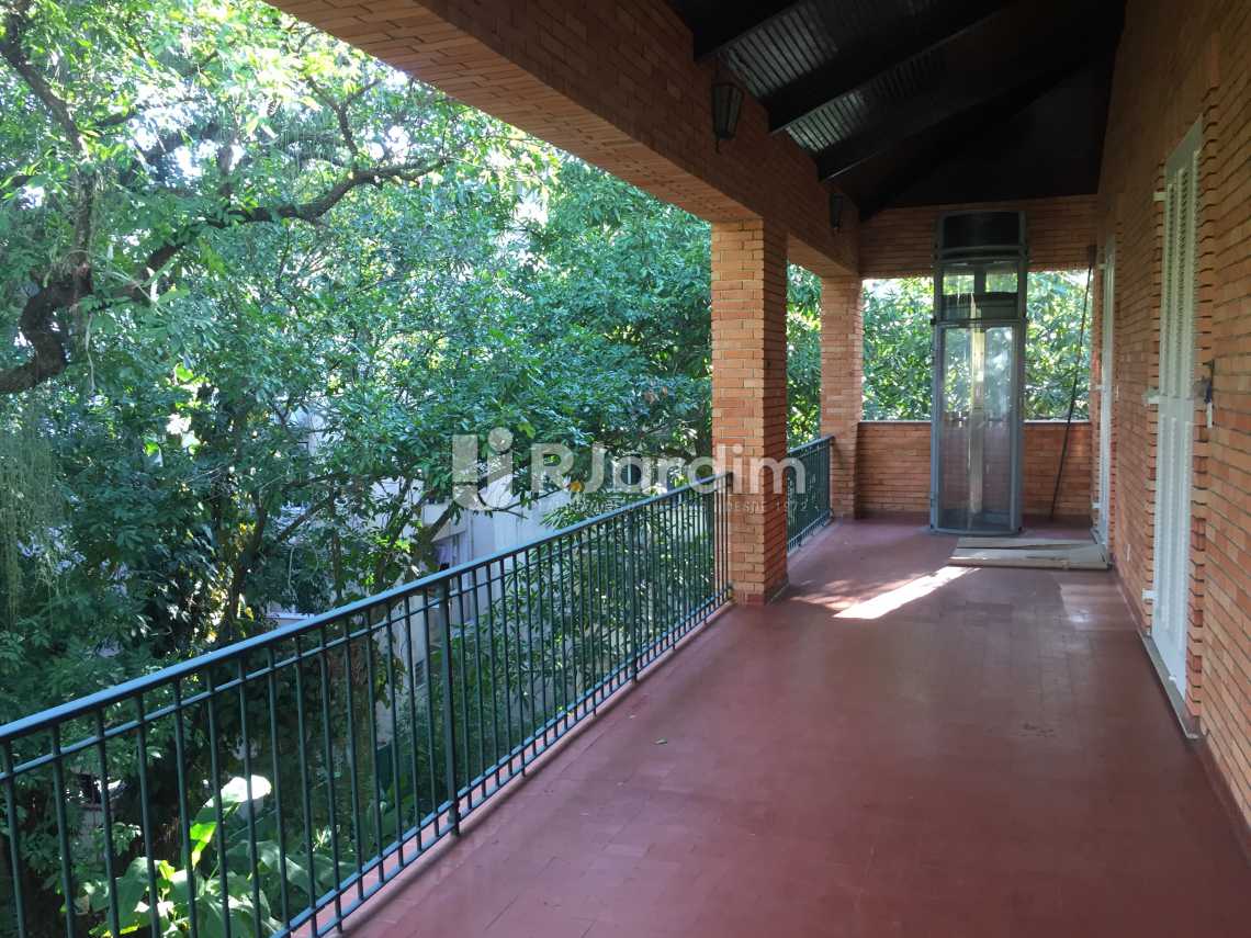 Conheça Varanda do imóvel - Imóveis Aluguel Jardim Botânico Casa - LACA50018 - 25 Varanda - Imóveis Aluguel Jardim Botânico Casa - LACA50018 - 25