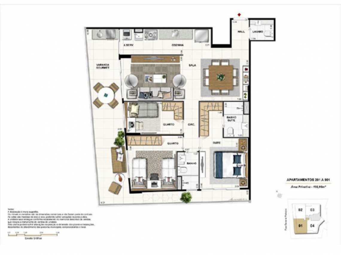 Conheça PLANTA do imóvel - Apartamento À VENDA, Botafogo, Rio de Janeiro, RJ - LAAP31321 - 14 PLANTA - Apartamento À VENDA, Botafogo, Rio de Janeiro, RJ - LAAP31321 - 14
