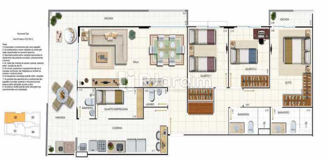 Conheça PLANTA COLUNA 2 do imóvel - Apartamento À VENDA, Botafogo, Rio de Janeiro, RJ - LAAP31372 - 11 PLANTA COLUNA 2 - Apartamento À VENDA, Botafogo, Rio de Janeiro, RJ - LAAP31372 - 11