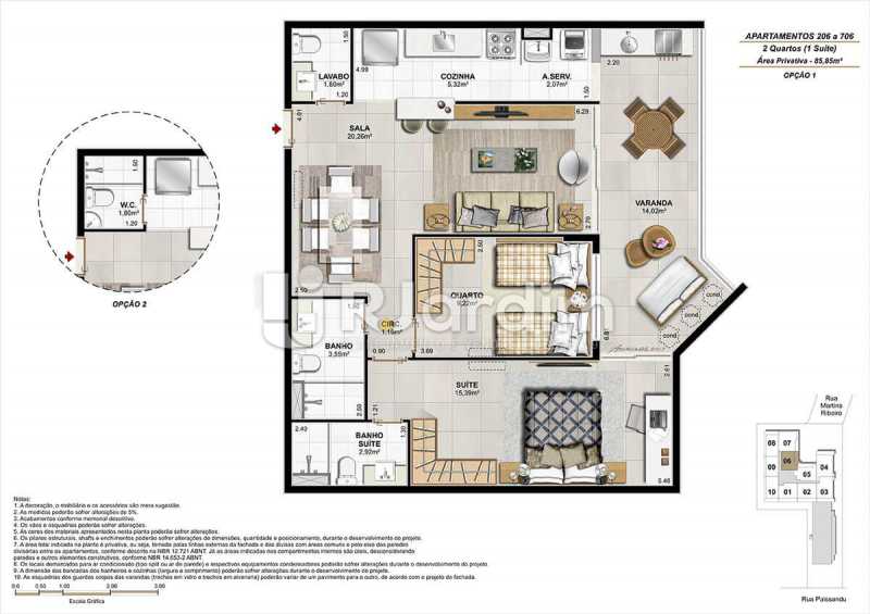Conheça PAYSSANDU do imóvel - Residencial Payssandu Apartamento Flamengo 2 Quartos - LAAP20976 - 24 PAYSSANDU - Residencial Payssandu Apartamento Flamengo 2 Quartos - LAAP20976 - 24