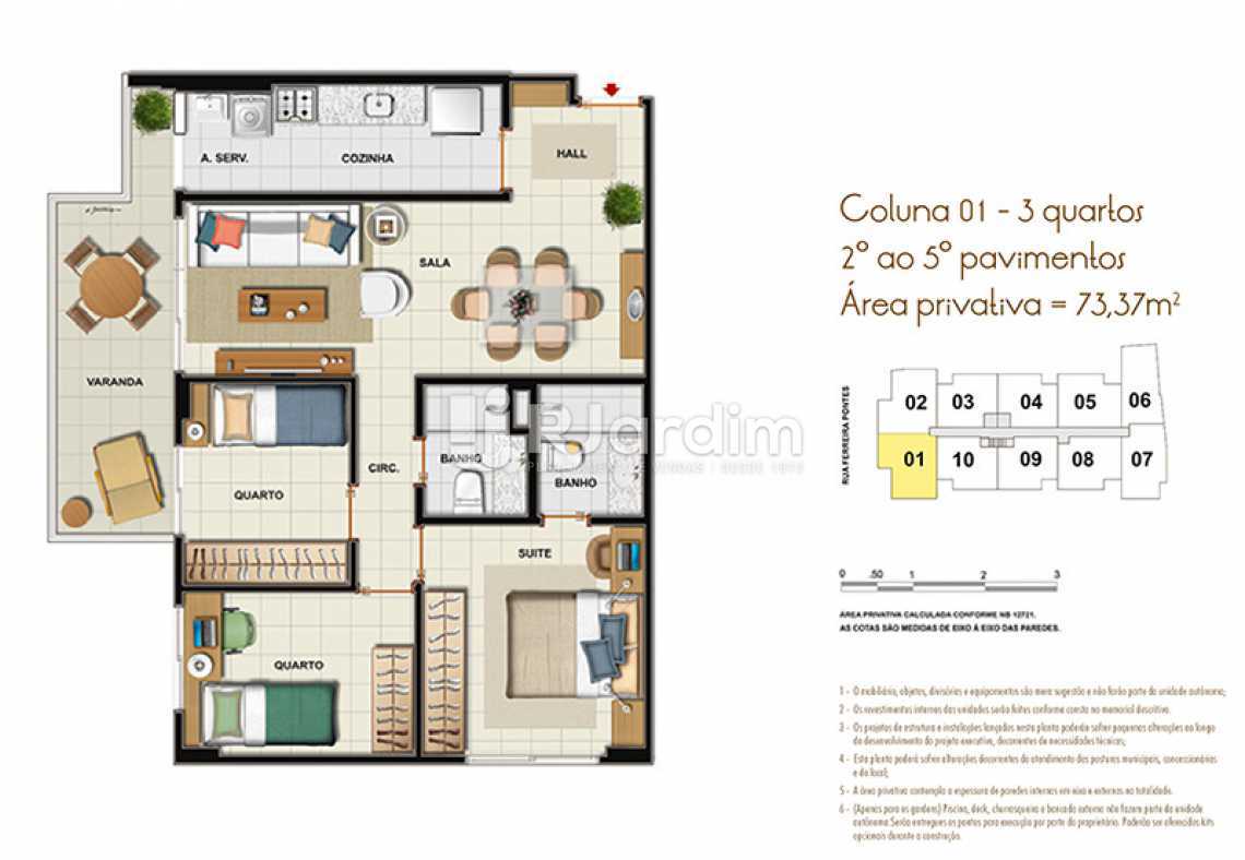 Conheça TIPO COLUNA 1 do imóvel - Apartamento À VENDA, Andaraí, Rio de Janeiro, RJ - LAAP31522 - 11 TIPO COLUNA 1 - Apartamento À VENDA, Andaraí, Rio de Janeiro, RJ - LAAP31522 - 11