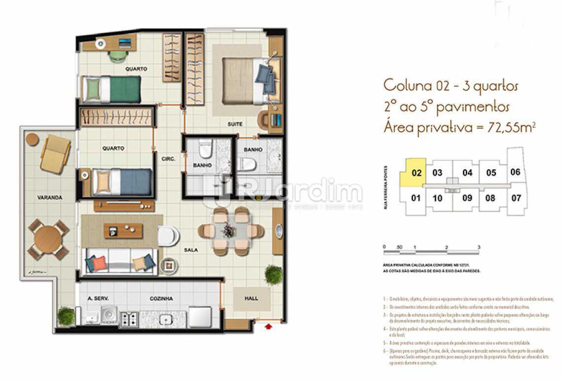 Conheça TIPO COLUNA 2 do imóvel - Apartamento À VENDA, Andaraí, Rio de Janeiro, RJ - LAAP31522 - 12 TIPO COLUNA 2 - Apartamento À VENDA, Andaraí, Rio de Janeiro, RJ - LAAP31522 - 12