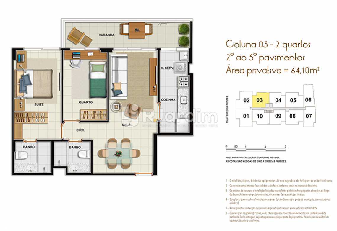 Conheça TIPO COLUNA 3 do imóvel - Apartamento À VENDA, Andaraí, Rio de Janeiro, RJ - LAAP31522 - 13 TIPO COLUNA 3 - Apartamento À VENDA, Andaraí, Rio de Janeiro, RJ - LAAP31522 - 13