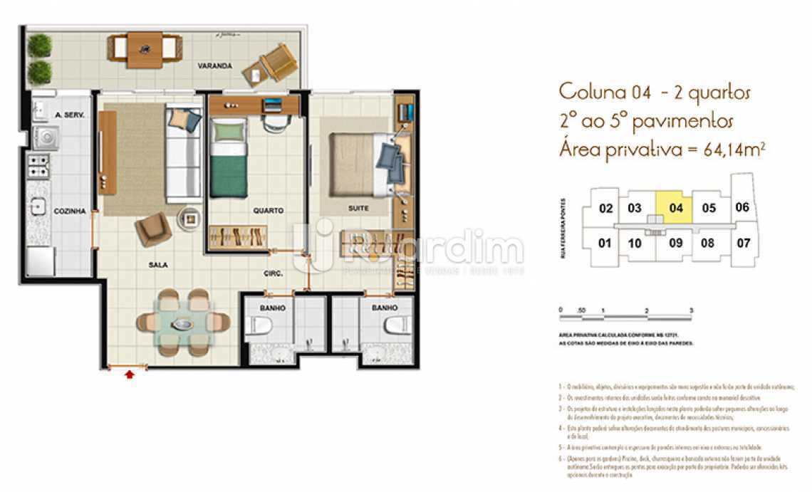 Conheça TIPO COLUNA 4 do imóvel - Apartamento À VENDA, Andaraí, Rio de Janeiro, RJ - LAAP31522 - 14 TIPO COLUNA 4 - Apartamento À VENDA, Andaraí, Rio de Janeiro, RJ - LAAP31522 - 14