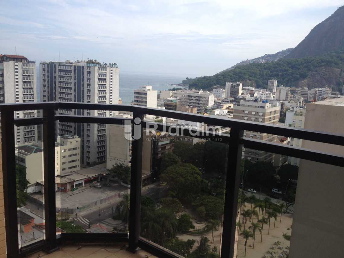Conheça Vista Varanda do imóvel - Flat Para Alugar - Leblon - Rio de Janeiro - RJ - LAFL10068 - 13 Vista Varanda - Flat Para Alugar - Leblon - Rio de Janeiro - RJ - LAFL10068 - 13