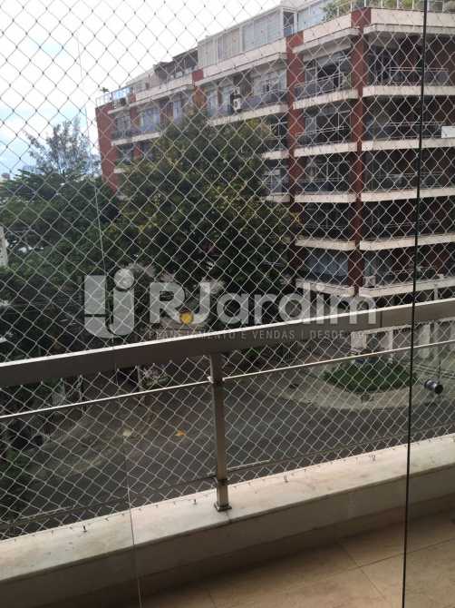 Conheça varanda do imóvel - Aluguel Apartamento Lagoa Jd. Botânico 3 Quartos - LAAP21190 - 5 varanda - Aluguel Apartamento Lagoa Jd. Botânico 3 Quartos - LAAP21190 - 5