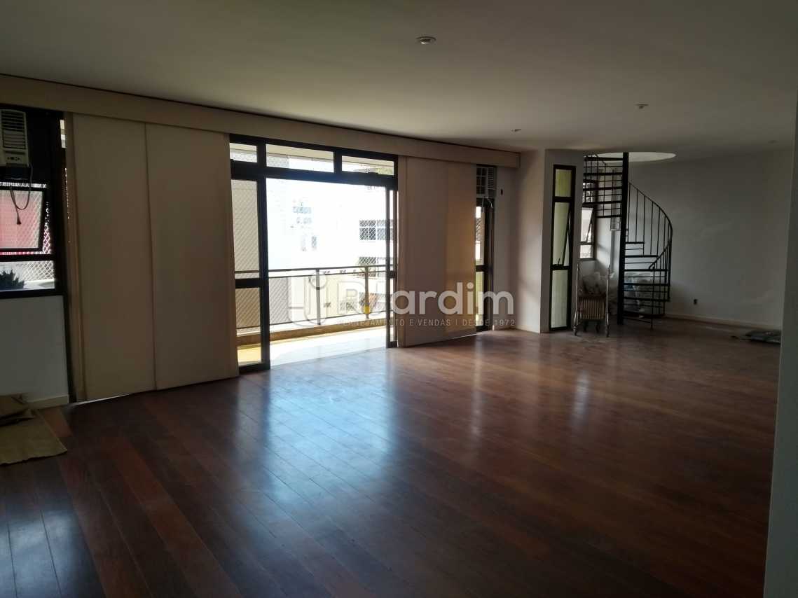 Conheça Sala do imóvel - Imóveis Aluguel Cobertura Leblon 4 quartos - LACO40146 - 1 Sala - Imóveis Aluguel Cobertura Leblon 4 quartos - LACO40146 - 1