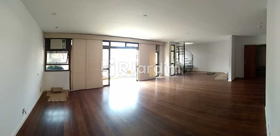 Conheça Sala do imóvel - Imóveis Aluguel Cobertura Leblon 4 quartos - LACO40146 - 3 Sala - Imóveis Aluguel Cobertura Leblon 4 quartos - LACO40146 - 3