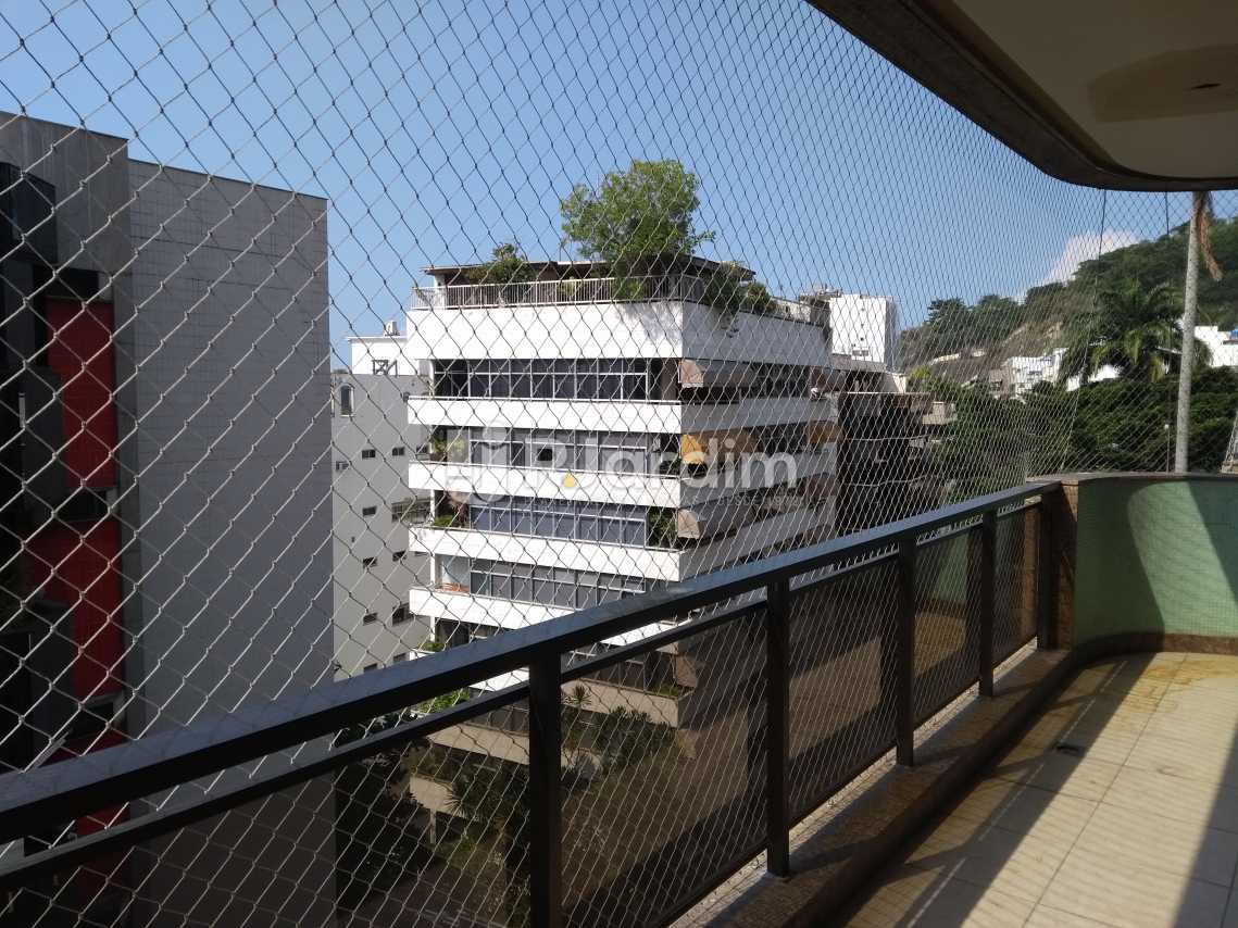 Conheça Varanda Sala do imóvel - Imóveis Aluguel Cobertura Leblon 4 quartos - LACO40146 - 6 Varanda Sala - Imóveis Aluguel Cobertura Leblon 4 quartos - LACO40146 - 6
