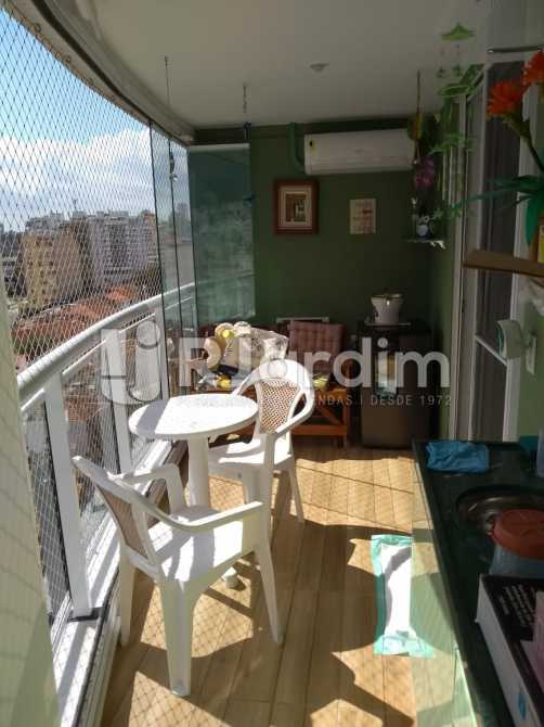 Conheça varanda do imóvel - Compra Venda Avaliação Imóveis Apartamento Botafogo 3 Quartos - LAAP31653 - 3 varanda - Compra Venda Avaliação Imóveis Apartamento Botafogo 3 Quartos - LAAP31653 - 3