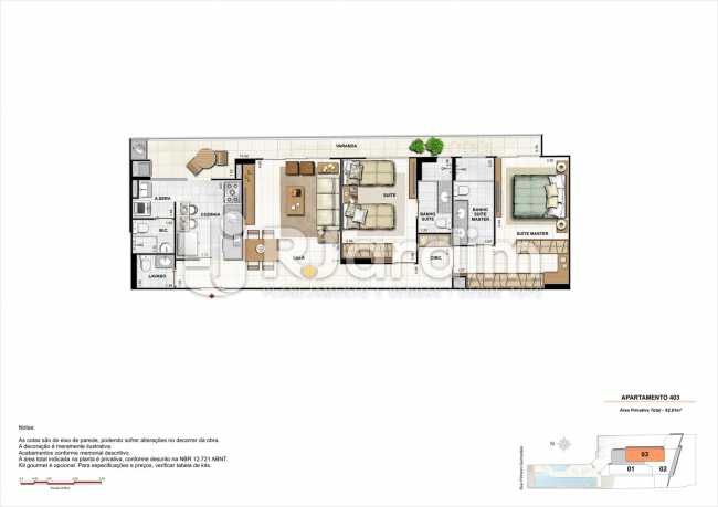 Conheça AP403-smart do imóvel - Apartamento À VENDA, Botafogo, Rio de Janeiro, RJ - LAAP21192 - 21 AP403-smart - Apartamento À VENDA, Botafogo, Rio de Janeiro, RJ - LAAP21192 - 21