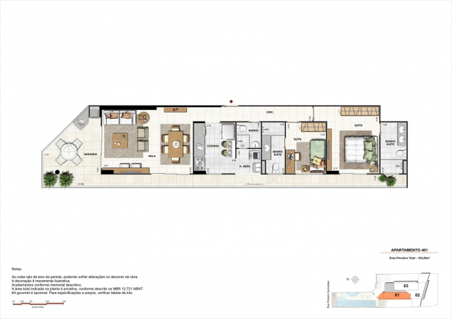 Conheça AP401-gourmet do imóvel - Apartamento 2 quartos à venda Botafogo, Zona Sul,Rio de Janeiro - R$ 1.690.600 - LAAP21335 - 16 AP401-gourmet - Apartamento 2 quartos à venda Botafogo, Zona Sul,Rio de Janeiro - R$ 1.690.600 - LAAP21335 - 16