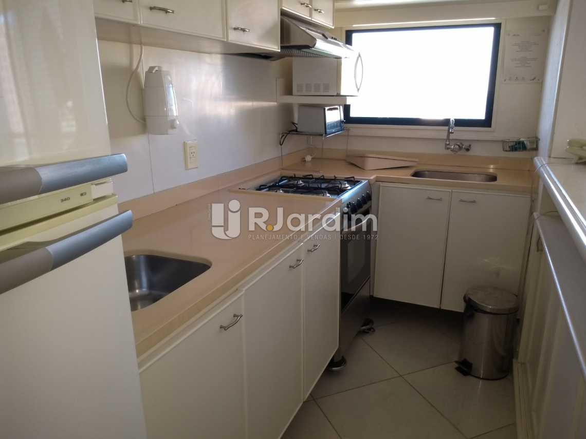 Conheça cozinha/ vista mar do imóvel - Compra Venda Avaliação Imóveis Aparthotel Ipanema Apartamento 2 Quartos - LAAP21196 - 18 cozinha/ vista mar - Compra Venda Avaliação Imóveis Aparthotel Ipanema Apartamento 2 Quartos - LAAP21196 - 18