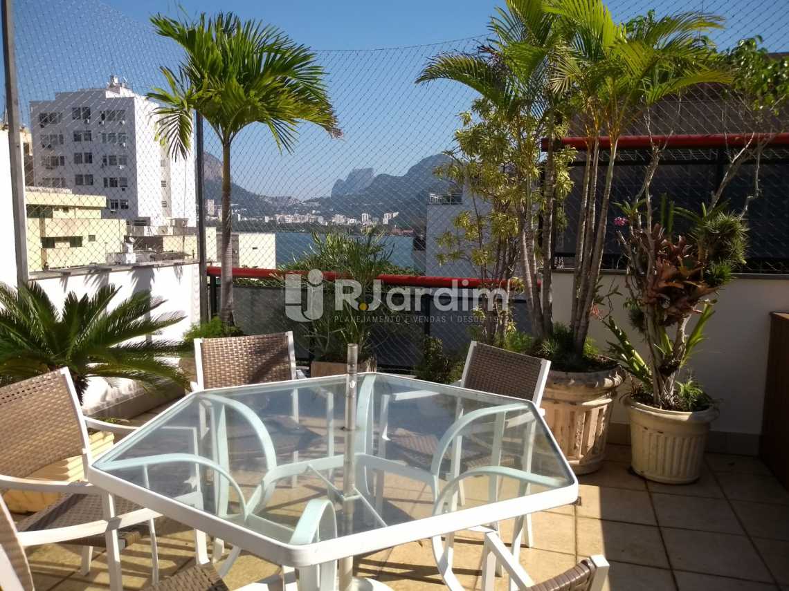 Conheça terraço do imóvel - Cobertura À VENDA, Lagoa, Rio de Janeiro, RJ - LACO30235 - 3 terraço - Cobertura À VENDA, Lagoa, Rio de Janeiro, RJ - LACO30235 - 3