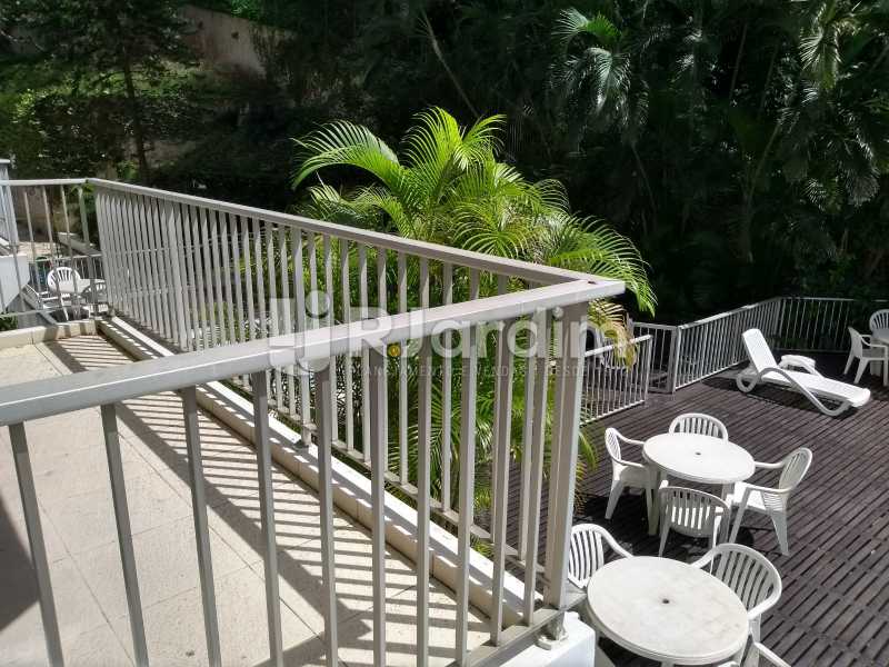 Conheça varanda do imóvel - Compra Venda Avaliação Imóveis Apartamento Lagoa 1 Quarto - LAAP10295 - 15 varanda - Compra Venda Avaliação Imóveis Apartamento Lagoa 1 Quarto - LAAP10295 - 15