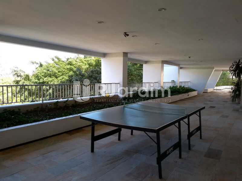 Conheça salão de jogos do imóvel - Compra Venda Avaliação Imóveis Apartamento Lagoa 1 Quarto - LAAP10295 - 25 salão de jogos - Compra Venda Avaliação Imóveis Apartamento Lagoa 1 Quarto - LAAP10295 - 25